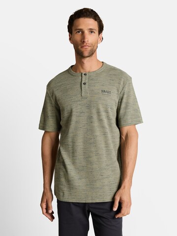 TOM TAILOR Shirt in Groen: voorkant