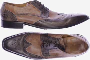 MELVIN & HAMILTON Halbschuh 47 in Braun: Vorderseite