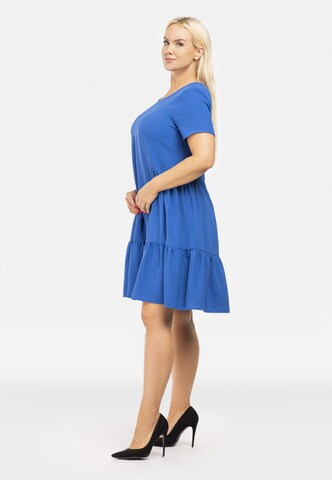 Karko Kleid 'AGNIESZKA' in Blau