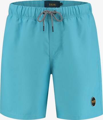 Pantaloncini da bagno 'Mike' di Shiwi in blu: frontale