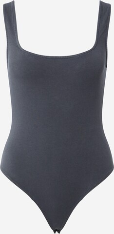 EDITED - Body camiseta 'Jayda' en gris: frente