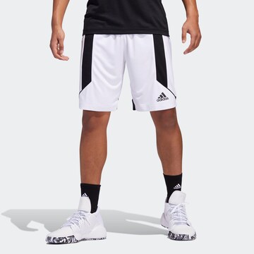 ADIDAS SPORTSWEAR Loosefit Shorts 'Creator 365' in Weiß: predná strana