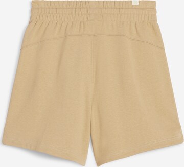 PUMA Regular Sportshorts in Braun