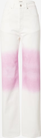 ABOUT YOU x Laura Giurcanu Loose fit Jeans 'Alexis' in Pink: front