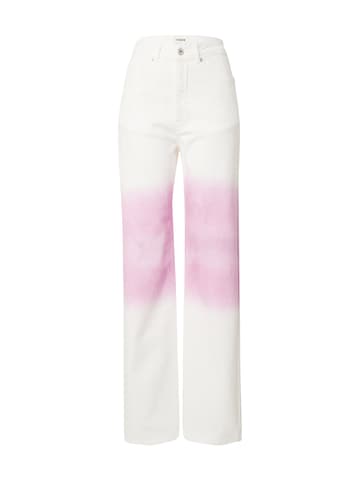 Loosefit Jean 'Alexis' ABOUT YOU x Laura Giurcanu en blanc : devant