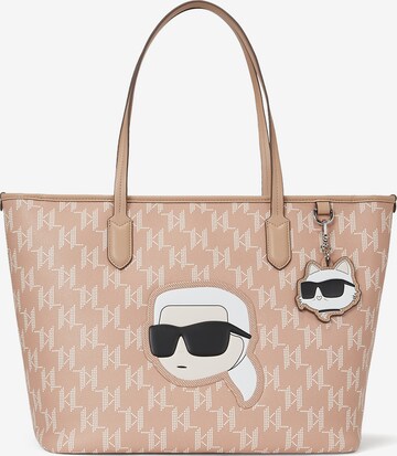 Karl Lagerfeld Shopper 'Ikonik 2.0' in Roze: voorkant