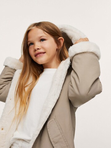 MANGO KIDS Tussenjas 'Anita' in Bruin