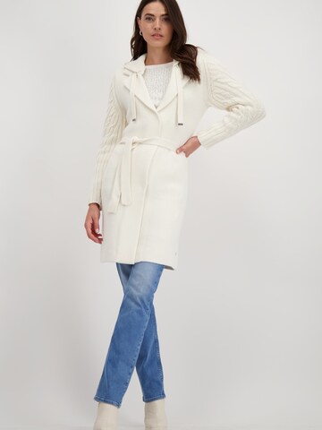 monari Knit Cardigan in White: front