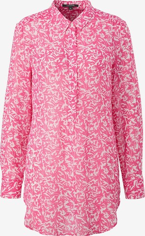 COMMA Blouse in Roze: voorkant