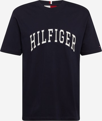 Tricou de la TOMMY HILFIGER pe albastru: față