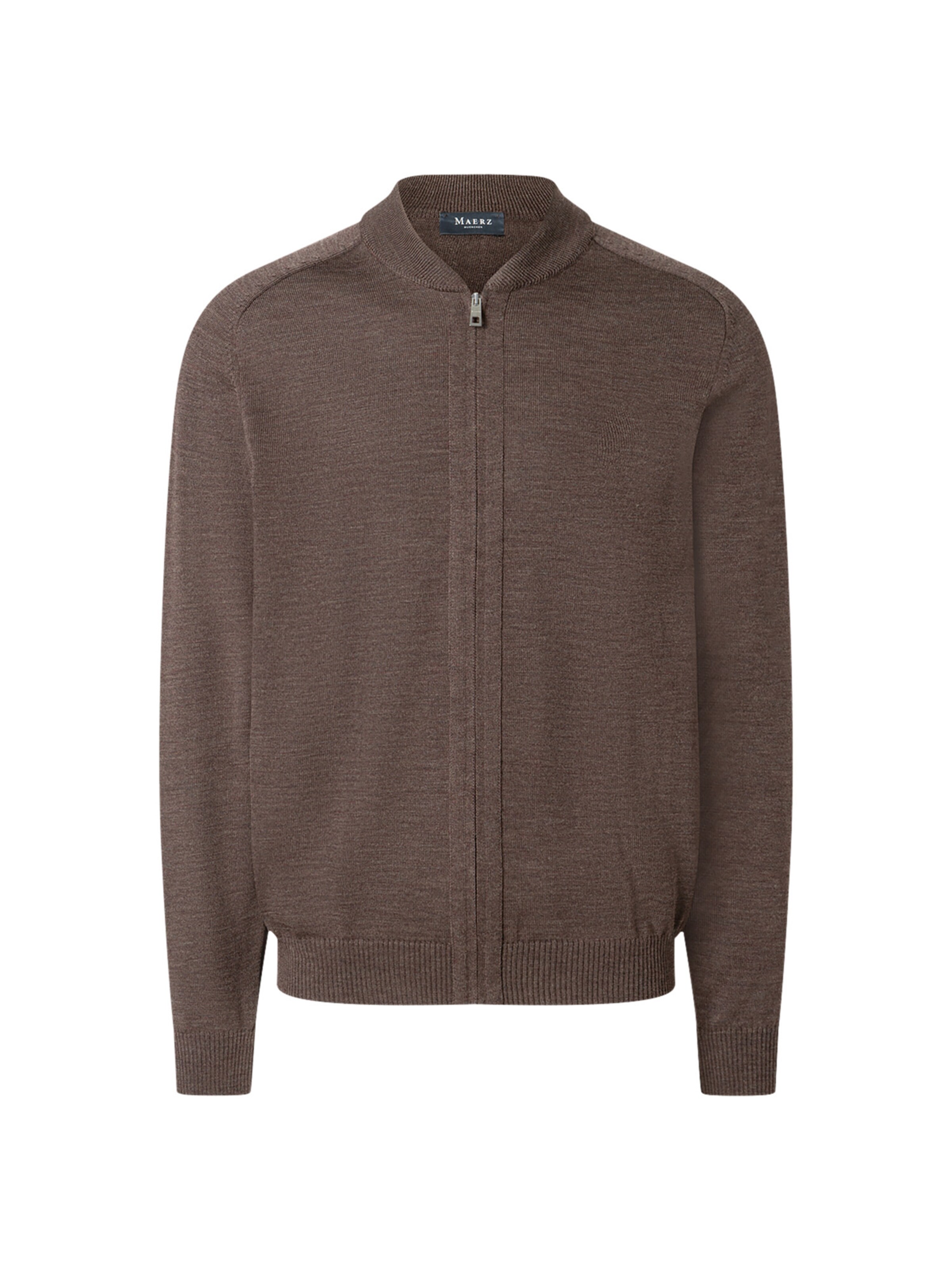 MAERZ Muenchen - Casaco de malha em castanho: frente