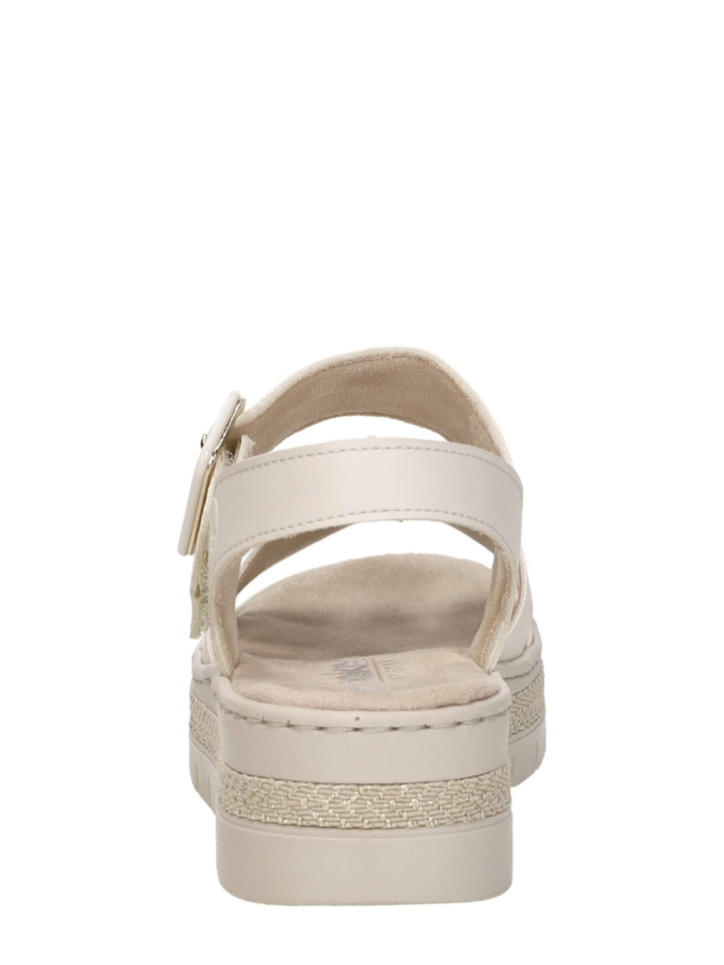 Rieker Sandal 'Sandalen Plat' in Grey