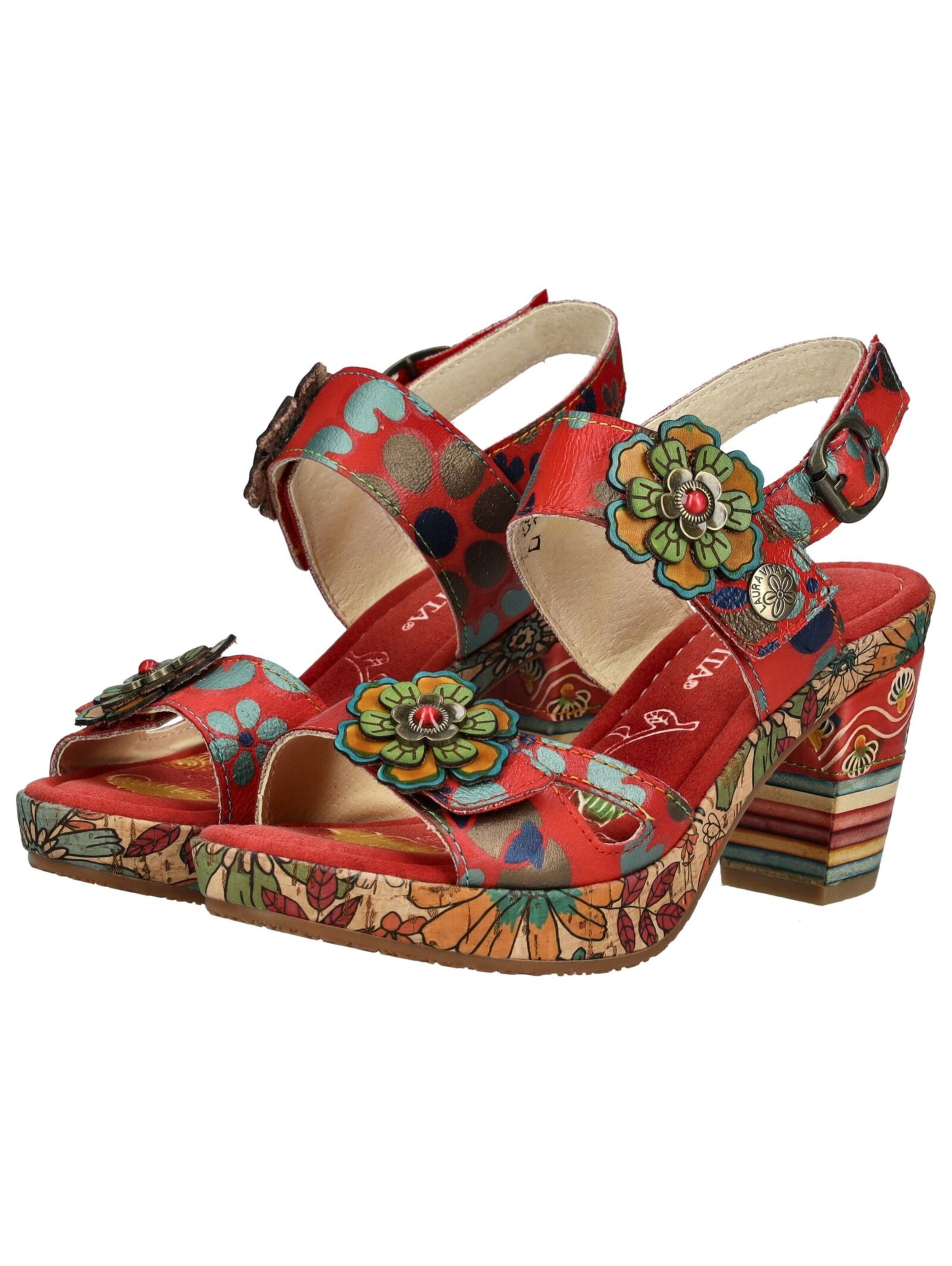 Laura Vita Sandaal in Rood