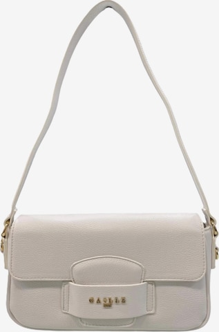 Gaelle Paris Schultertasche 'GAACW03039' in Weiß: Vorderseite