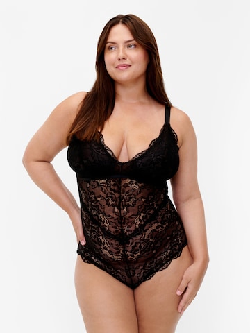 Devoted by Zizzi Body 'LCOLEEN' in Schwarz: predná strana