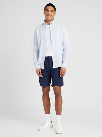 Hackett London Regular Fit Skjorte i blå