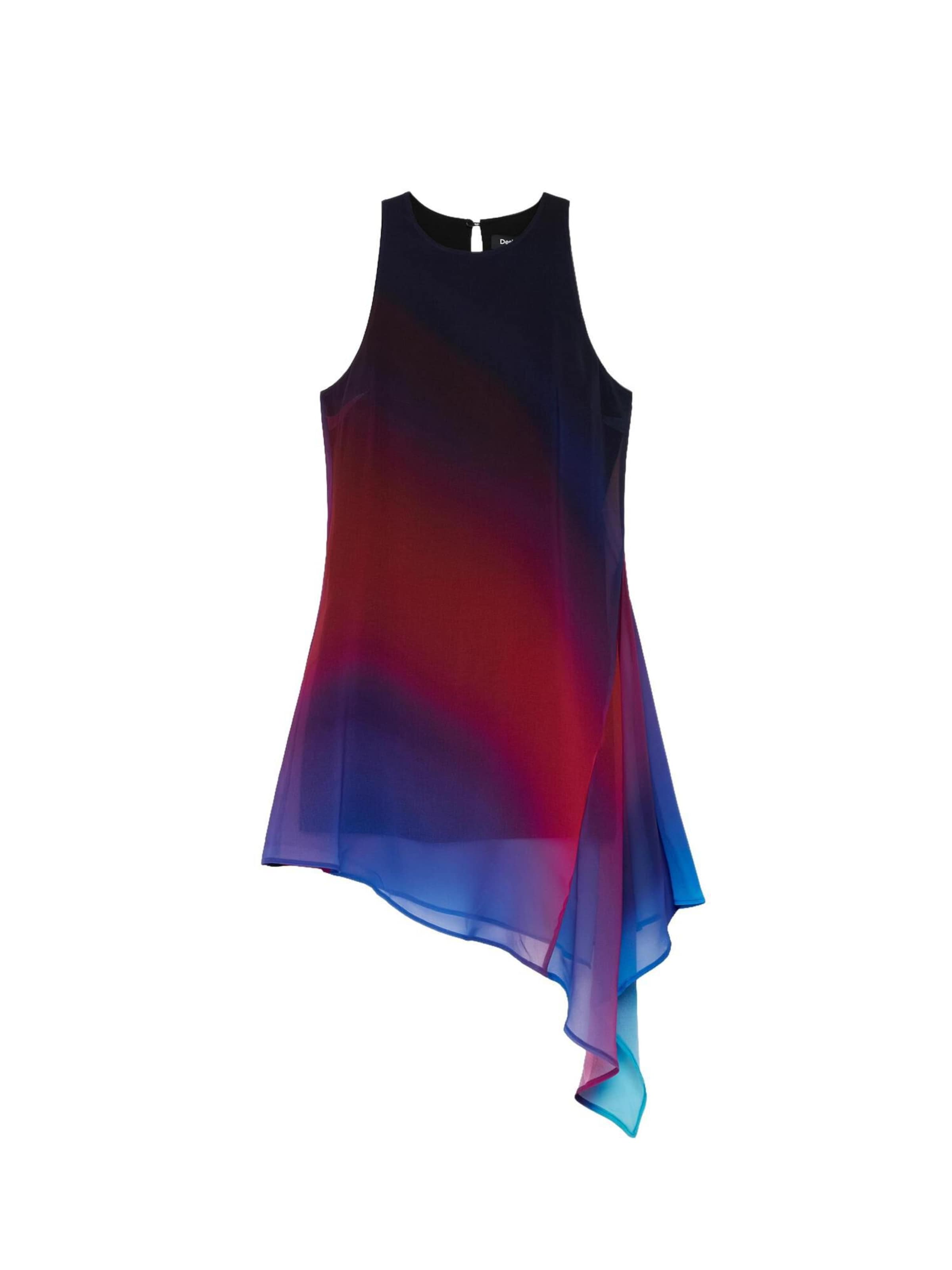 Desigual - Vestido em azul: frente