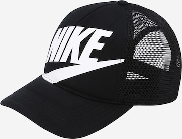 Nike SportswearŠešir - crna boja: prednji dio