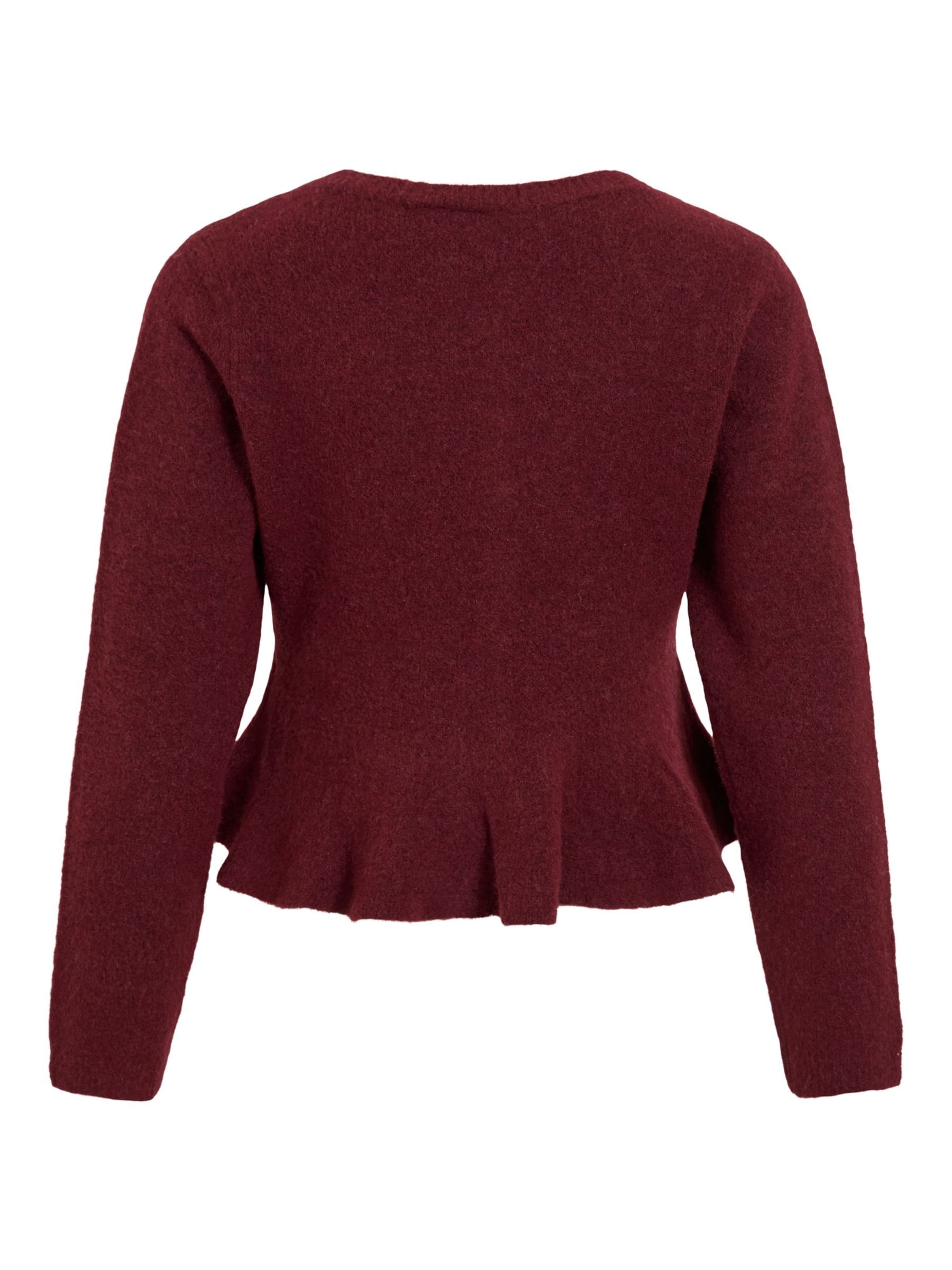 Cardigan 'VILuna' VILA en rouge