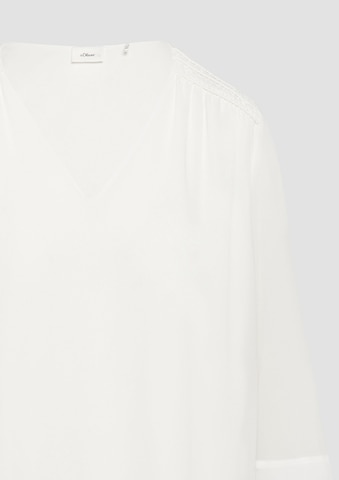 s.Oliver BLACK LABEL Blouse in Beige