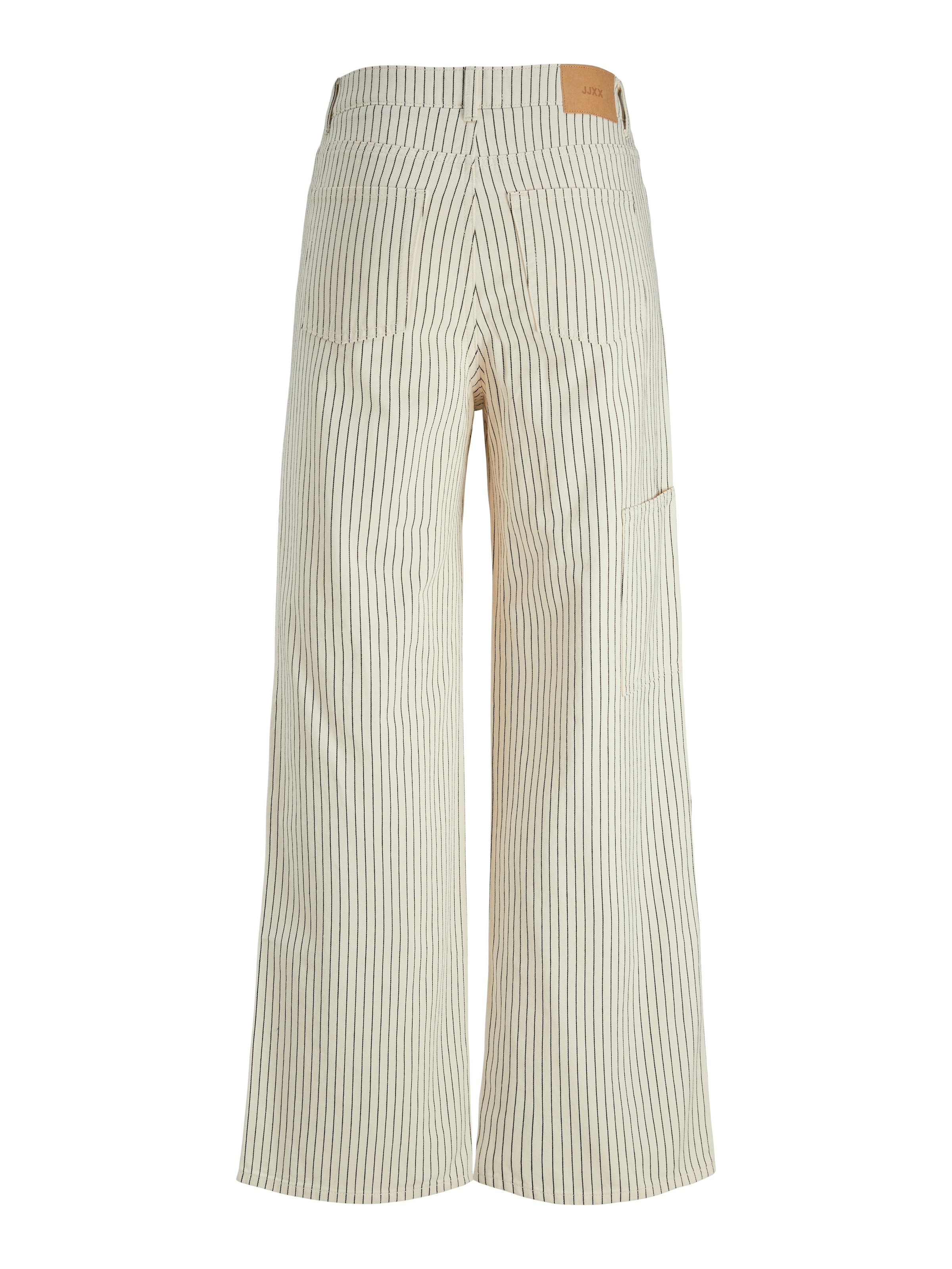 JJXX Široke hlačnice Hlače 'JXMADDY TOKYO' | bela barva