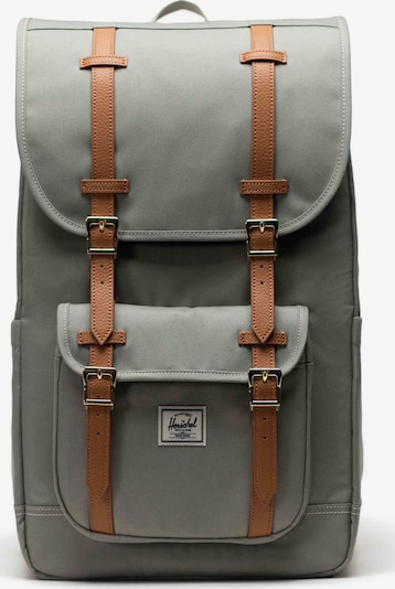 Zaino 'Little America™' Herschel di colore caramello / verde pastello, Visualizzazione prodotti