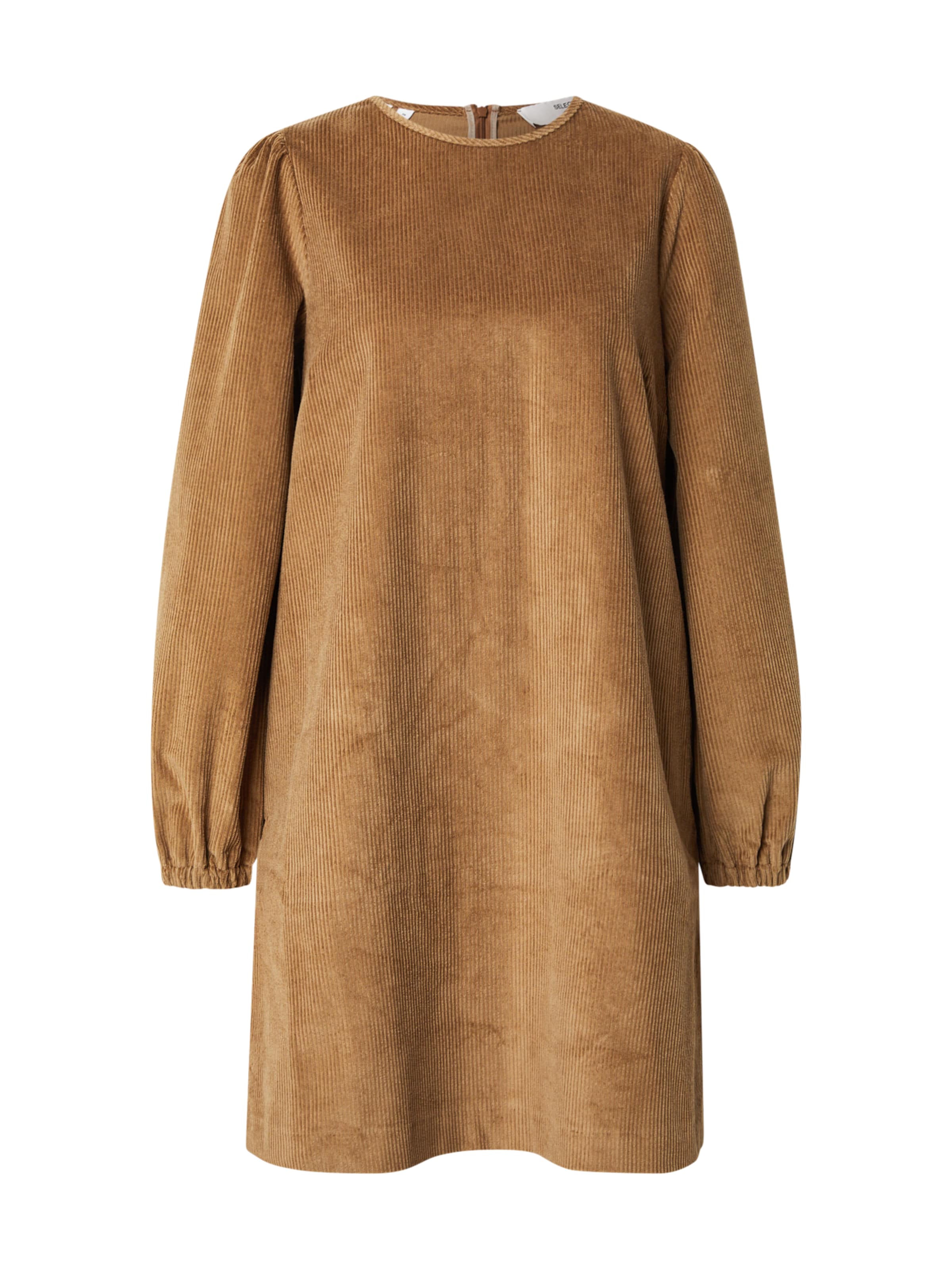 SELECTED Рокля 'SLFJENNY' в бежово: отпред