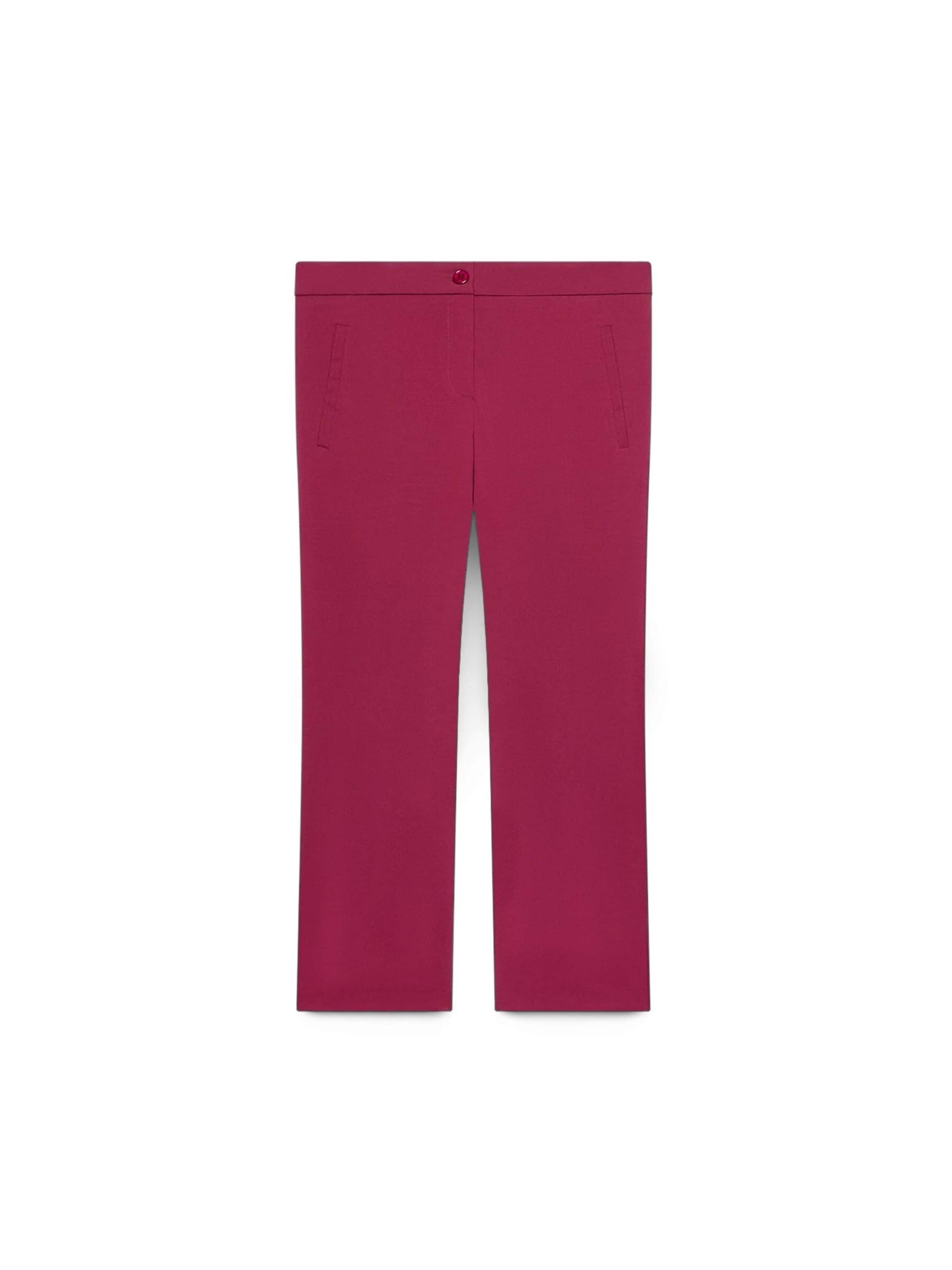 Flared Pantaloni di Fiorella Rubino in rosso: frontale