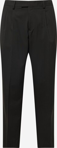 BURTON MENSWEAR LONDON Regular Pantalon in Zwart: voorkant