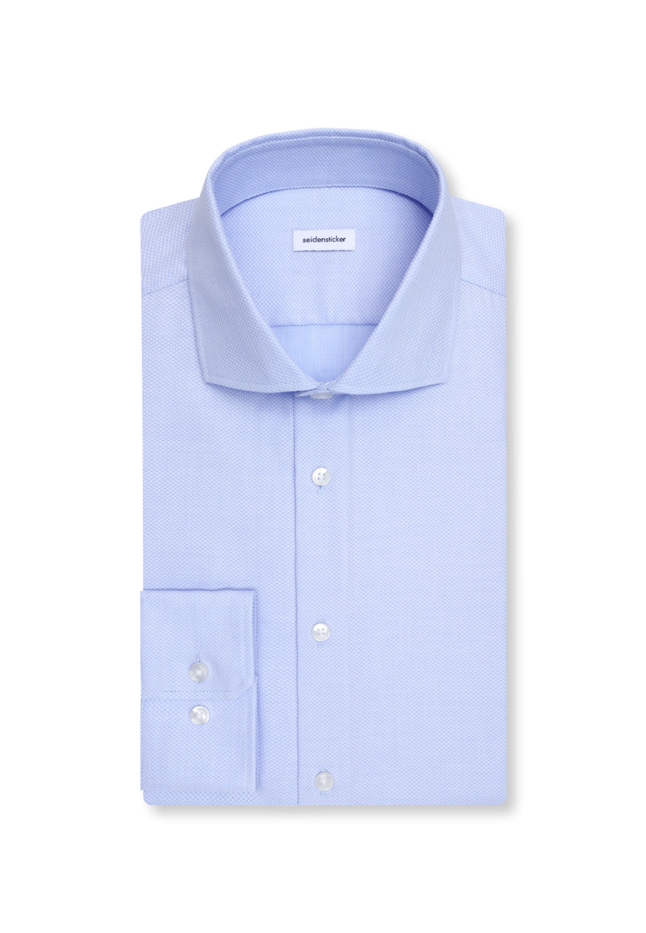 SEIDENSTICKER Slim Fit Hemd 'Classic Essentials' in Blau