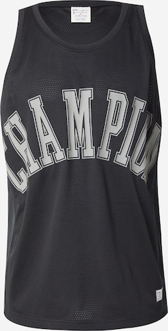 Champion Authentic Athletic Apparel Majica | črna barva: sprednja stran