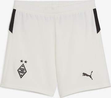 PUMA Sportbroek 'Borussia Mönchengladbach 25/26' in Wit: voorkant