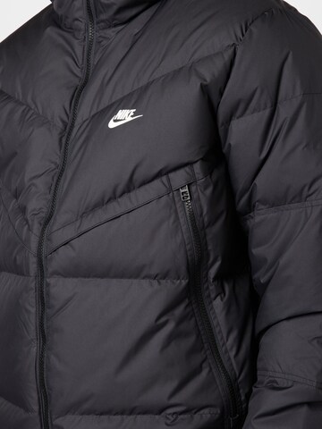 melns Nike Sportswear Ziemas jaka