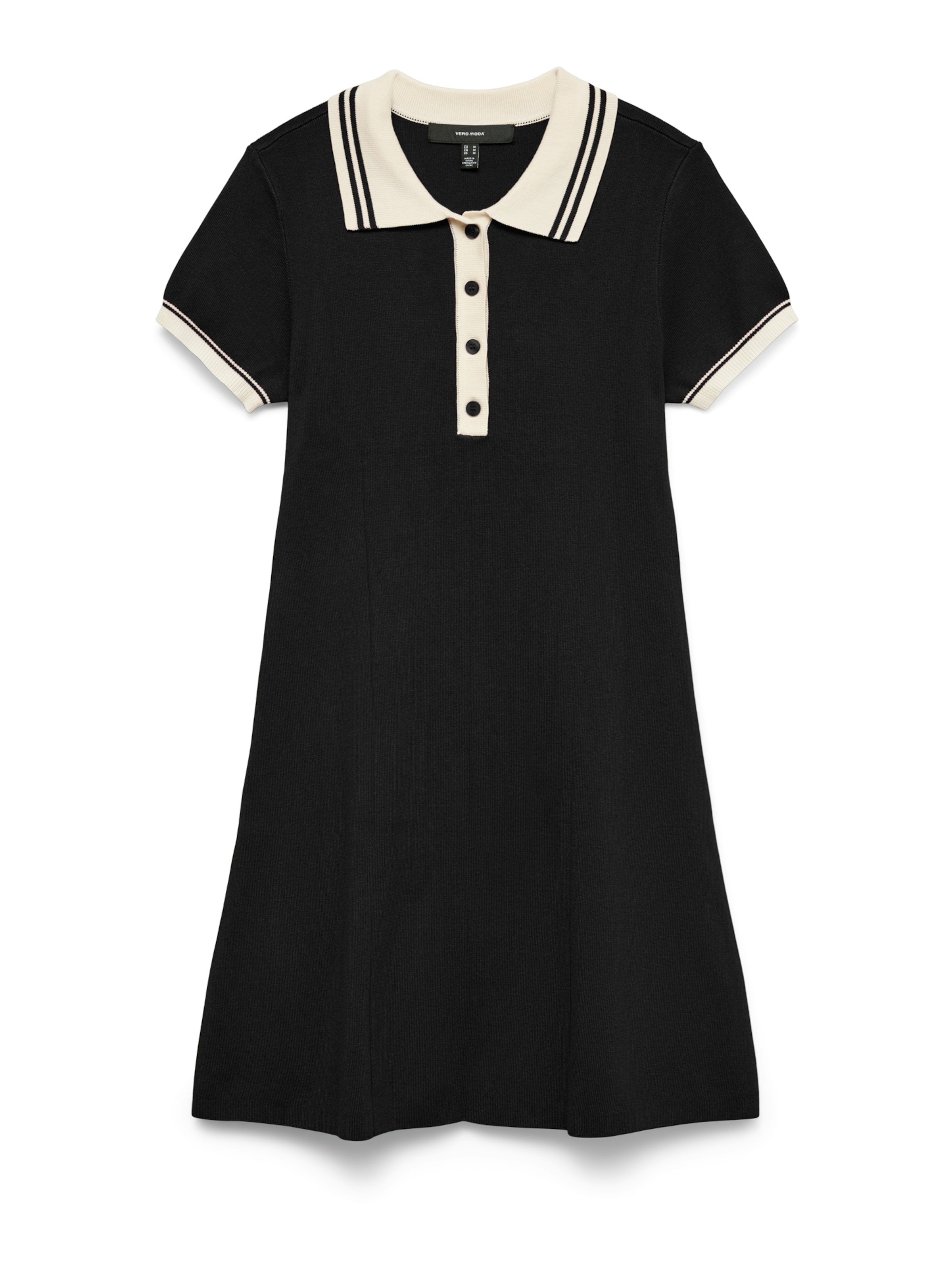 juoda VERO MODA Megzta suknelė 'VMFrancie': priekis