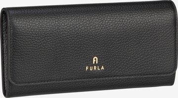 FURLA Wallet 'Camelia' in Black: front