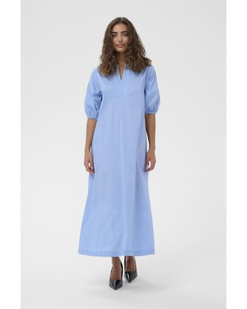 CULTURE Kjole 'Kiea Antoinett' i blå: forside