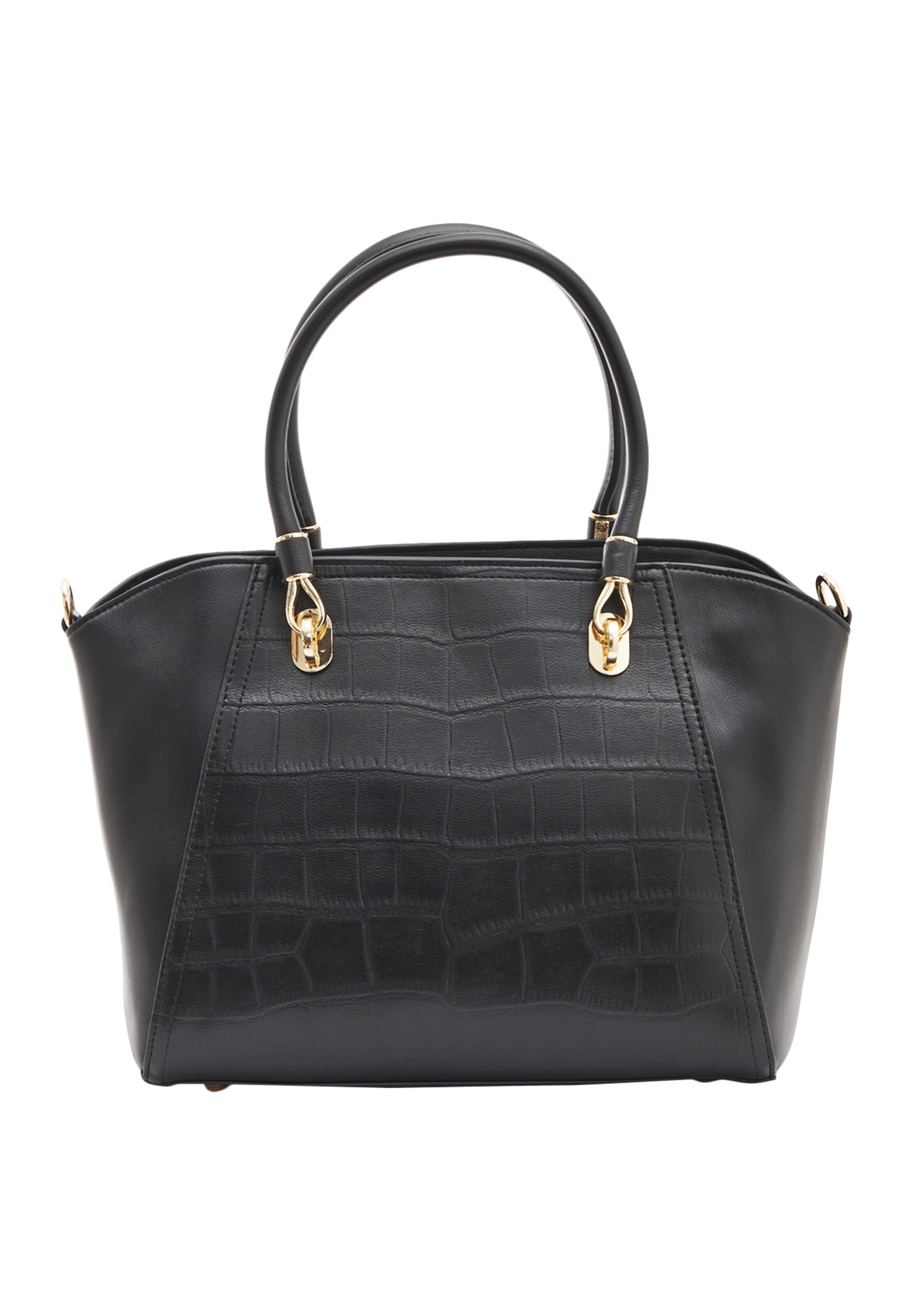 Usha Τσάντα χειρός σε μαύρο: μπροστά