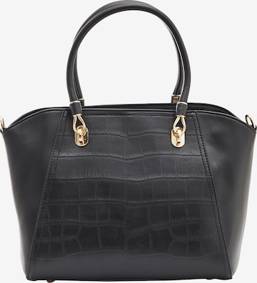 Usha Handtas in Zwart: voorkant