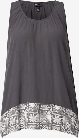 Chemisier Ulla Popken en gris : devant