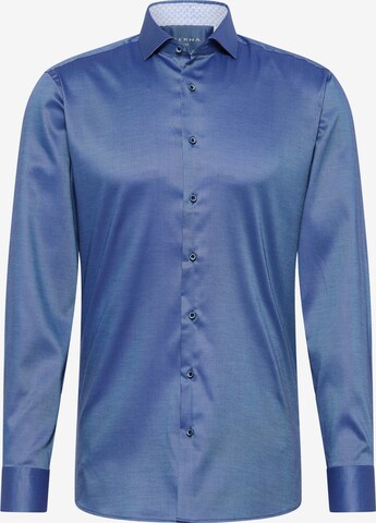 ETERNA Slim fit Business Shirt in Blue: front