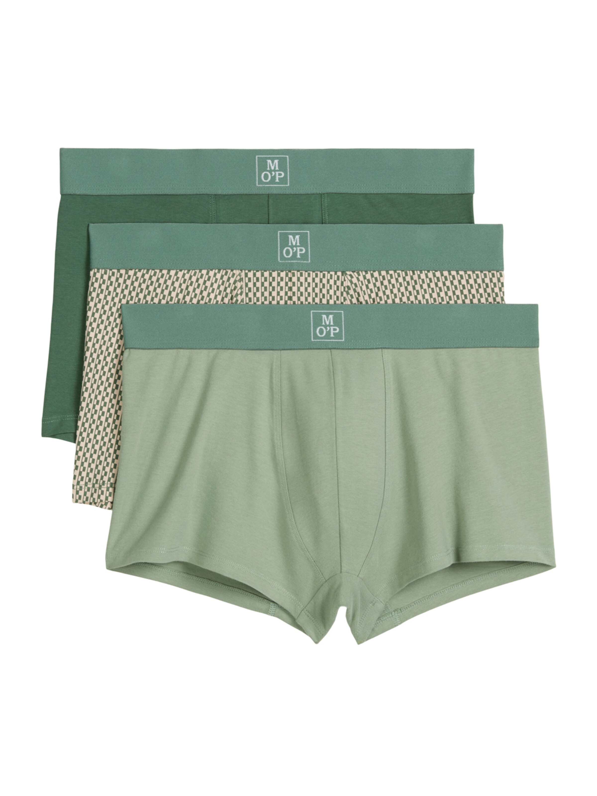 Marc O'Polo Boxershorts 'Essentials' in Beige: voorkant