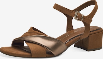 MARCO TOZZI Sandals in Brown: front