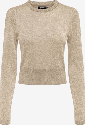 ONLY Sweter 'LUISA' w kolorze beżowy: przód