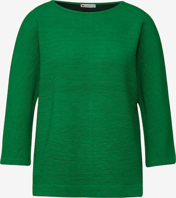 STREET ONE Shirt in Grün: Vorderseite