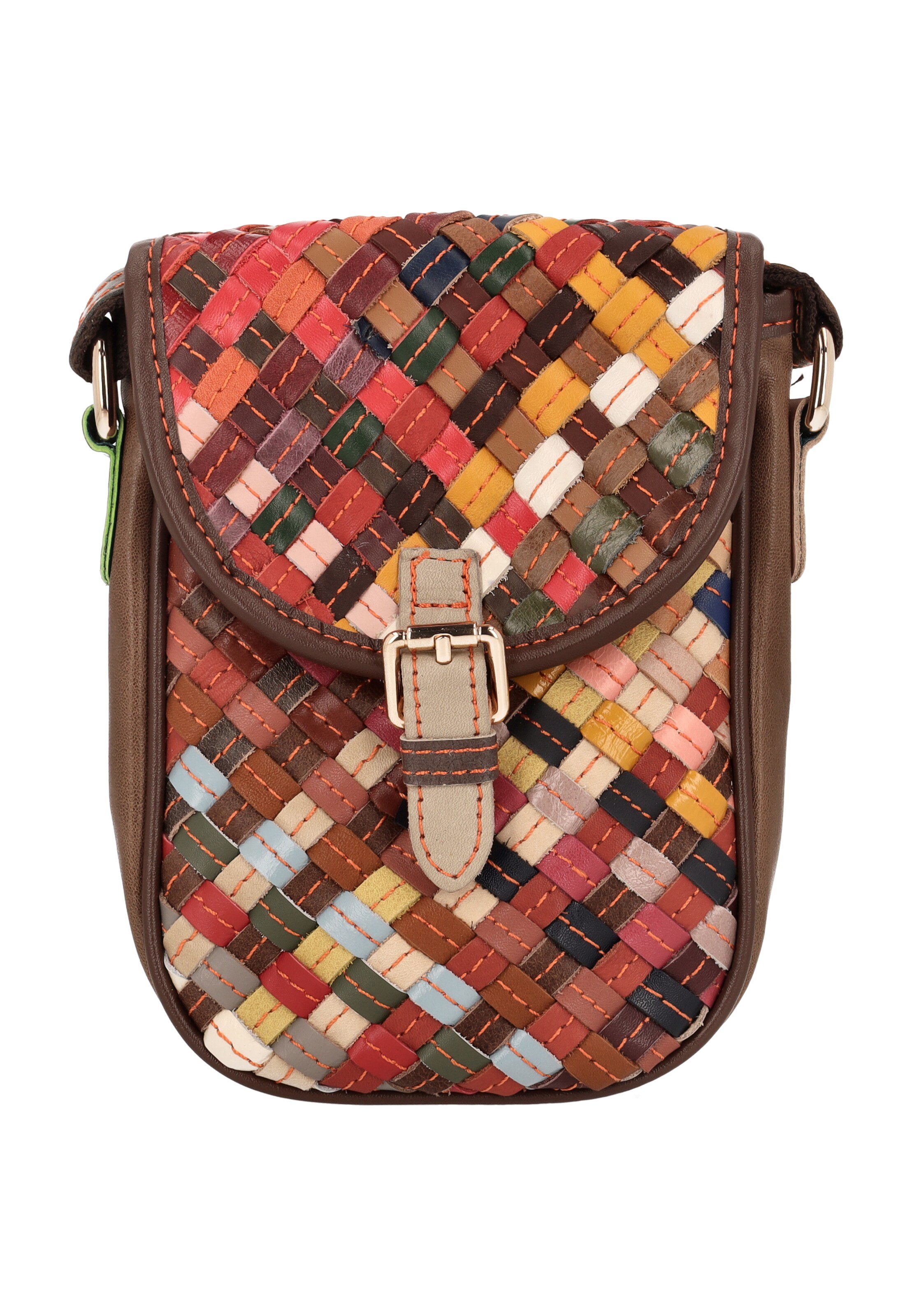 Gaya Crossbody Bag 'Satchel' in Mixed colors: front