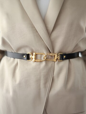 Haute Cuir Belt in Black