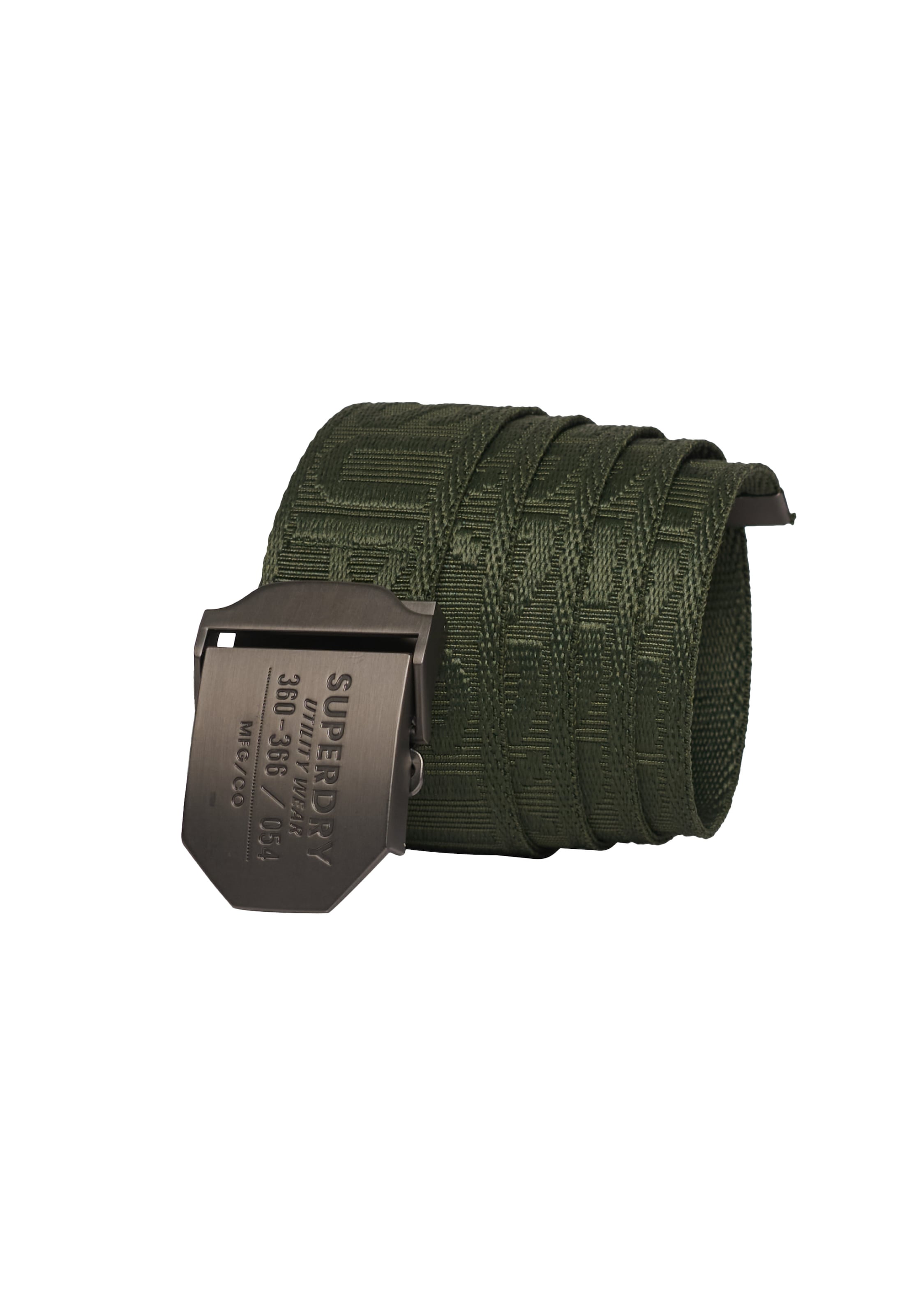 Superdry & Co Belt 'Workwear' in Green: front