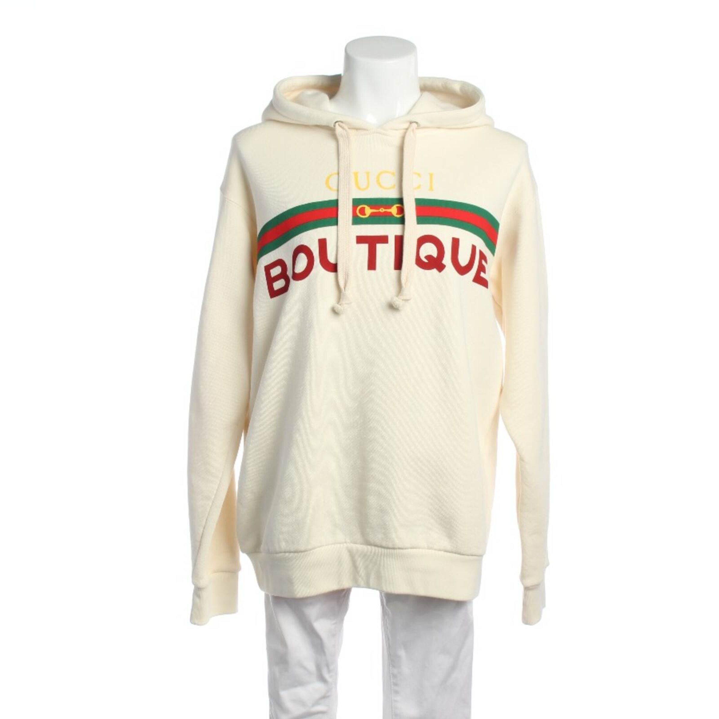 Gucci Sweatshirt / Sweatjacke in XS in beige, Produktansicht