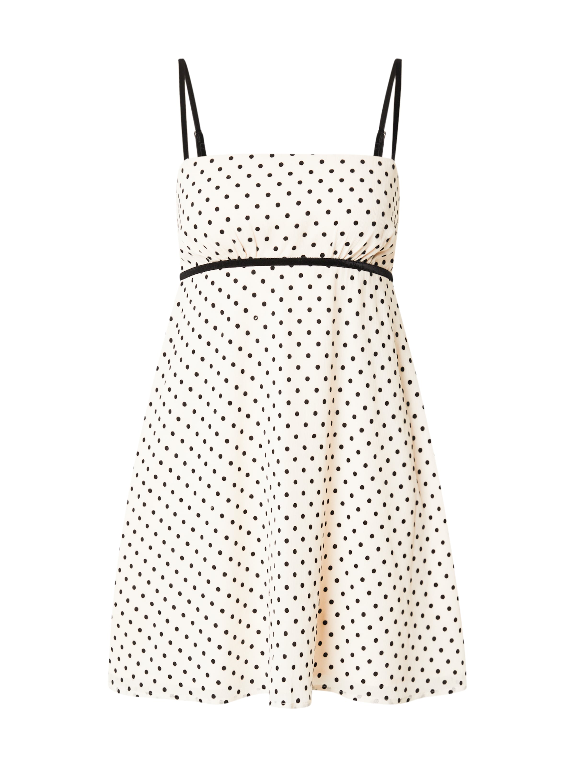 HOLLISTER Klänning i vit: framsida