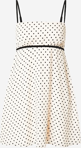 Robe HOLLISTER en blanc : devant